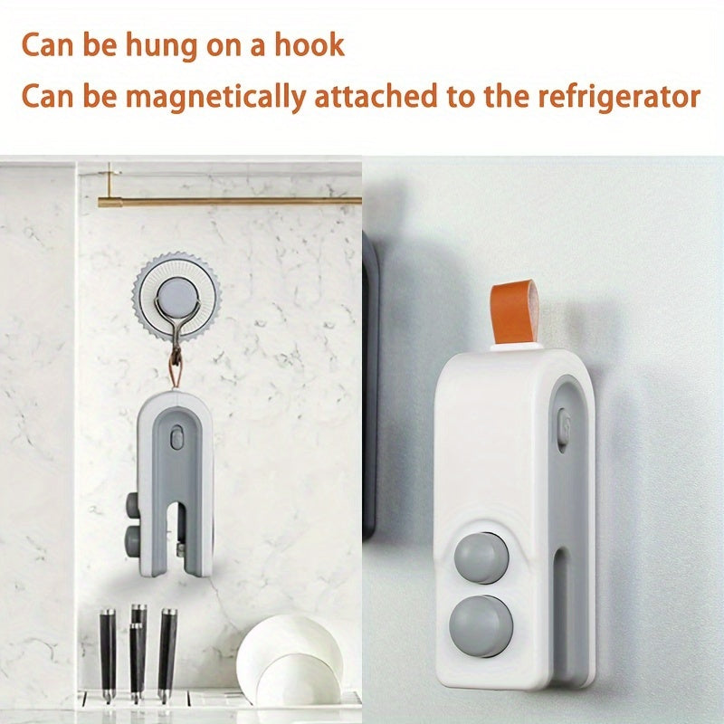 Portable Handheld Food Sealer with Cutter Magnet Rechargeable Vacuum for Plastic Bags