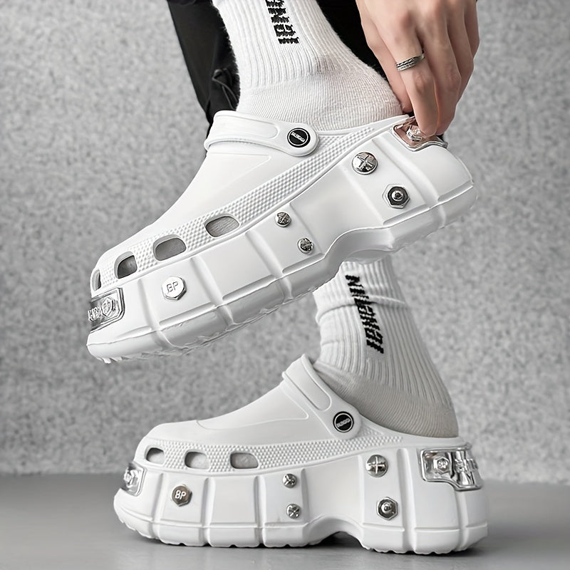 Unisex EVA Clogs Slip-On Casual Street All-Season Solid Color