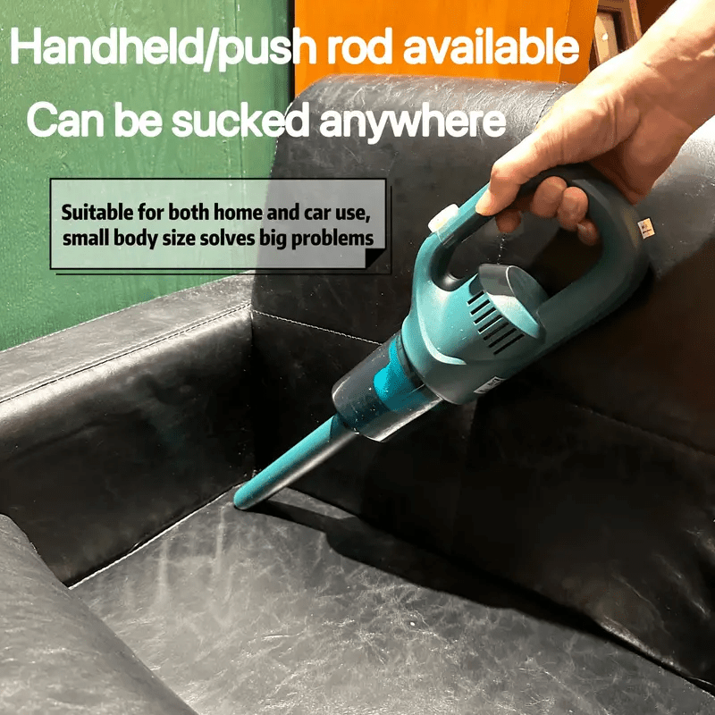 Rechargeable Wireless Handheld Vacuum Cleaner with High Suction Cyclone Design Lightweight Portable for Home Car Pet Hair Dust