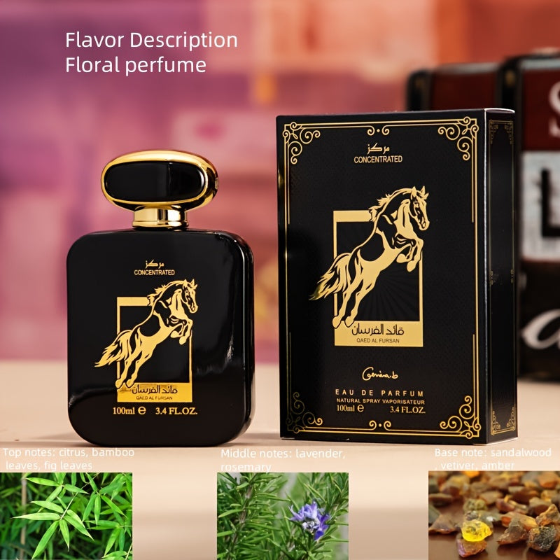 Men's 100ml Woody Scent Eau De Toilette Long-Lasting Fragrance for Daily and Date Wear