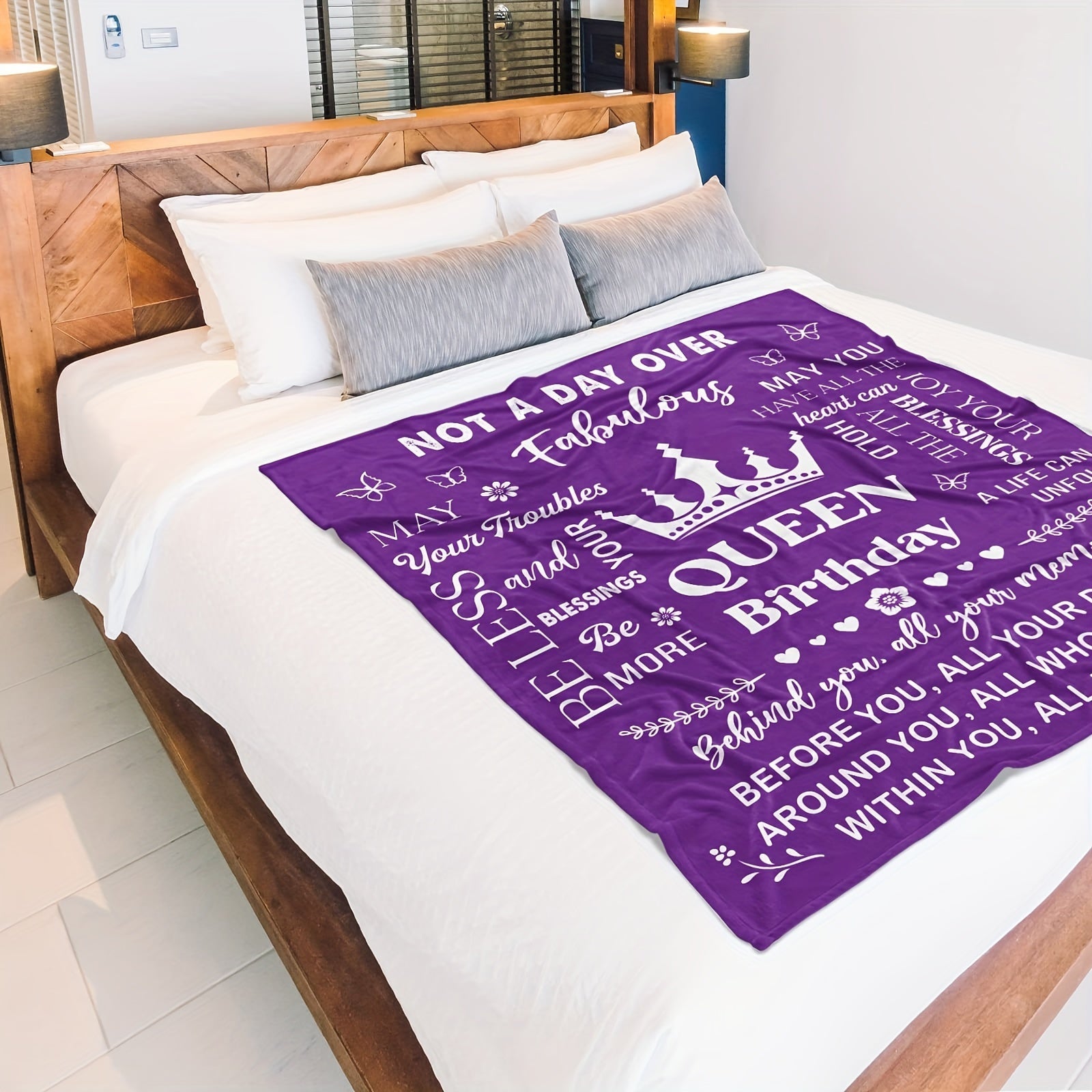 Children's Flannel and Coral Velvet Blanket for Living Room Bedroom and Camping