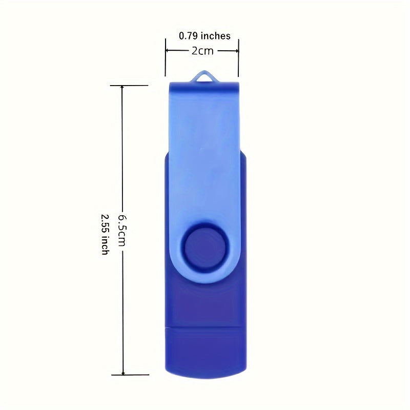 High-Speed USB Type-C Flash Drive 16GB 60GB 100GB OTG Compatible Metal Shell