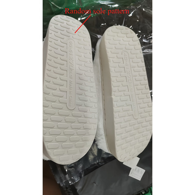 Kids Plush Slippers Non-Slip Flannel Warm House Shoes