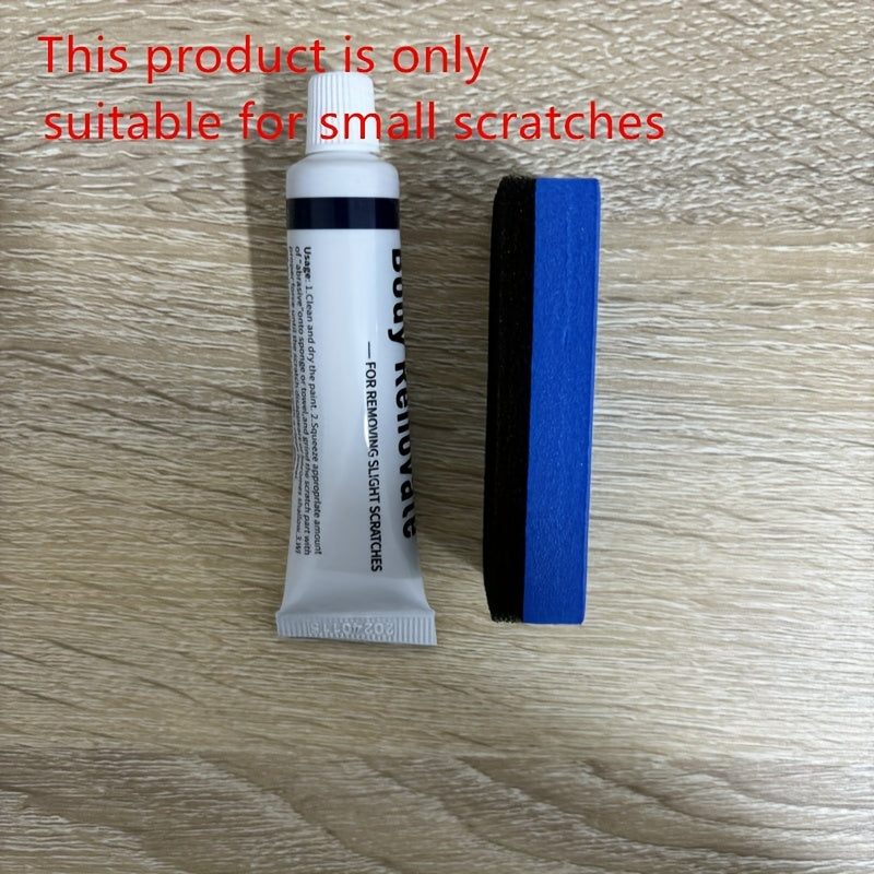 Set de pasta compuesta para carrocería para eliminación de arañazos, pulido y lijado de autos 1L