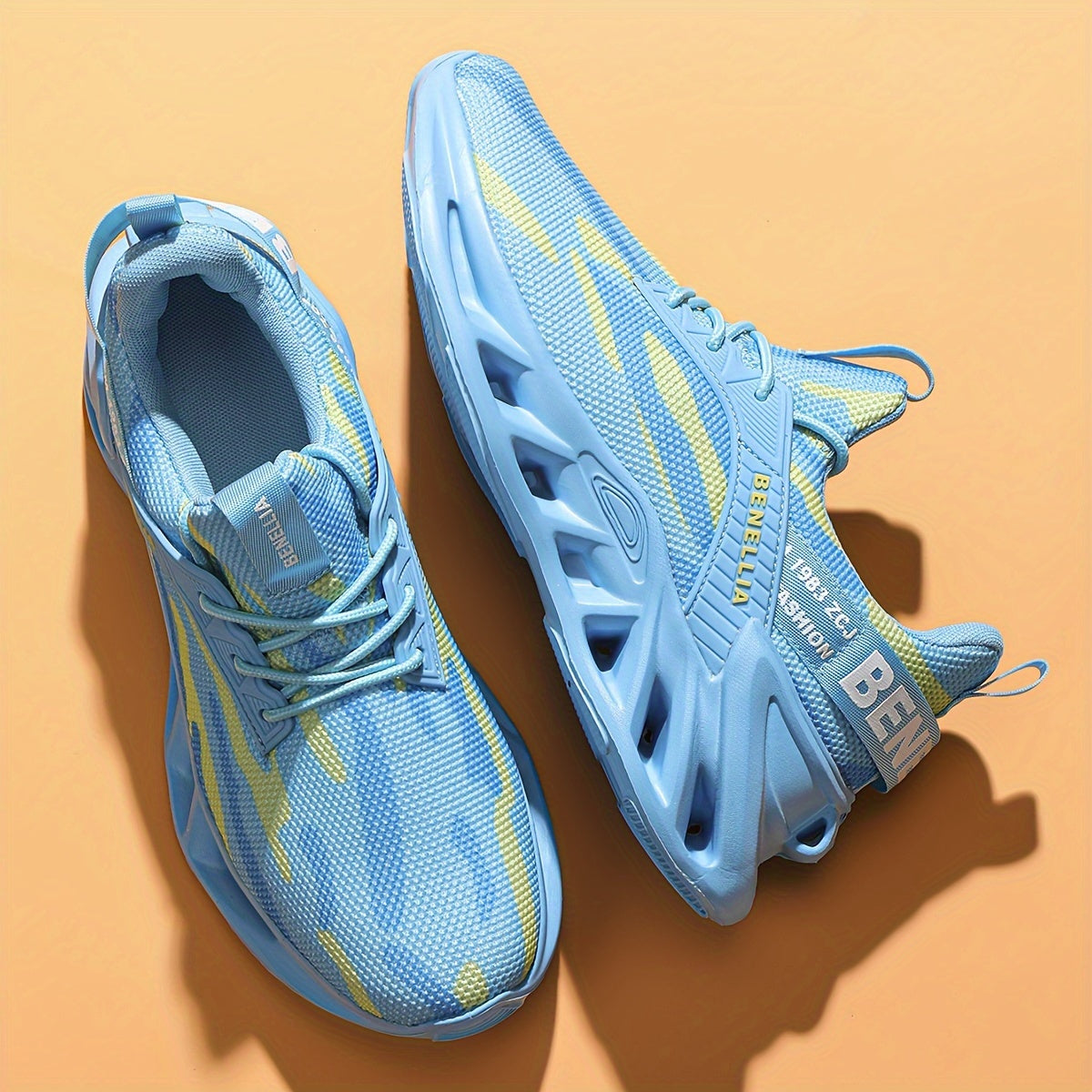 Unisex Lightweight Running Shoes Breathable Mesh Support Casual Sneakers for All Seasons