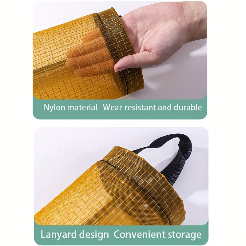 Oshxona Tarmoq Oziq-ovqat Sumkalari Uchun Devorga O'rnatiladigan Saqlash Dispenseri - 2 Qismli To'plam, Axlat va Plastik Sumkalar Uchun Havo O'tkazuvchi Tashkiliy Qism, Oziq-ovqat Sumkasi Ushtiruvchi