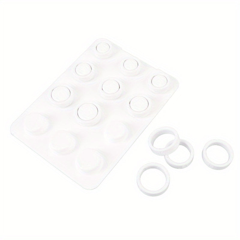 Juego de 4 protectores de anillo inteligente de silicona a prueba de arañazos en múltiples tamaños