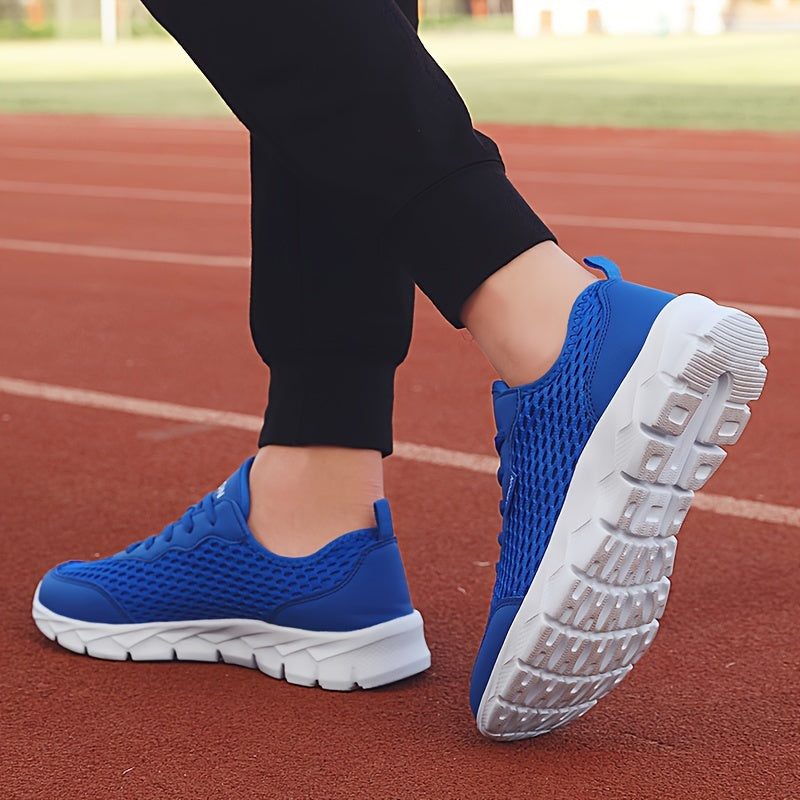 Men's Breathable Mesh Sneakers for Outdoor Activities Lightweight Casual Running Shoes