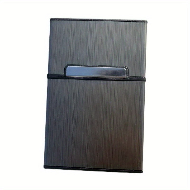 Aluminum Cigarette Case with Magnetic Closure Scratch-Resistant Pocket-Friendly for Travel and Gifting