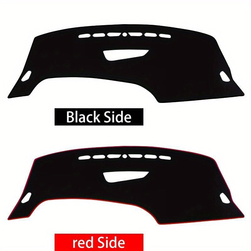 Dashboard Cover Mat for Car Interior Black Anti-Slip UV Protection