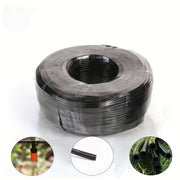 50m og'ir vaznli qora PVC bog' hovuz shlangi, tashqi foydalanish uchun ulashlar bilan