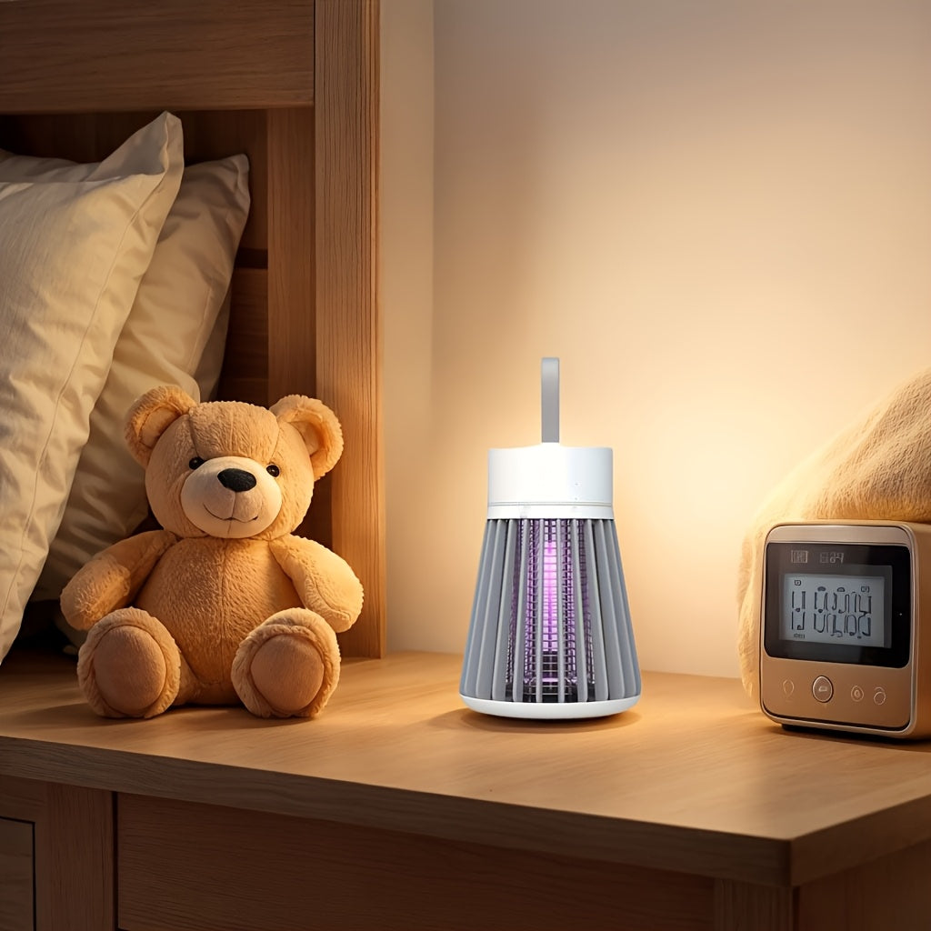 Portable Mosquito Killer Lamp USB Rechargeable LED Indoor Outdoor Trap