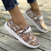 Women's Sports Shoes Flat Bottom Breathable Running Sneakers