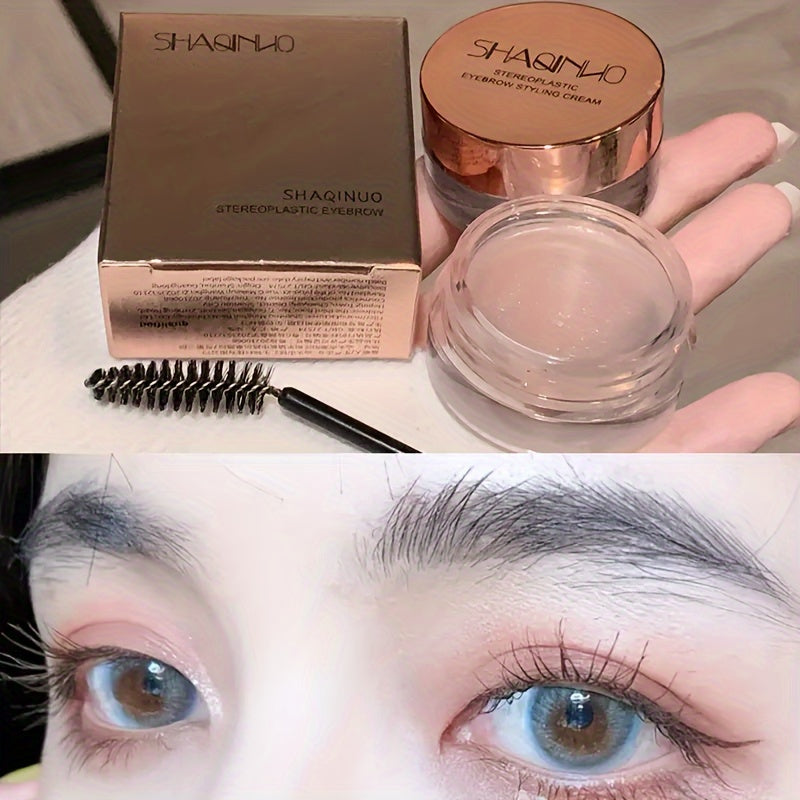 Eyebrow Styling Cream Waterproof Sweatproof Fast-Dry Clear for Women
