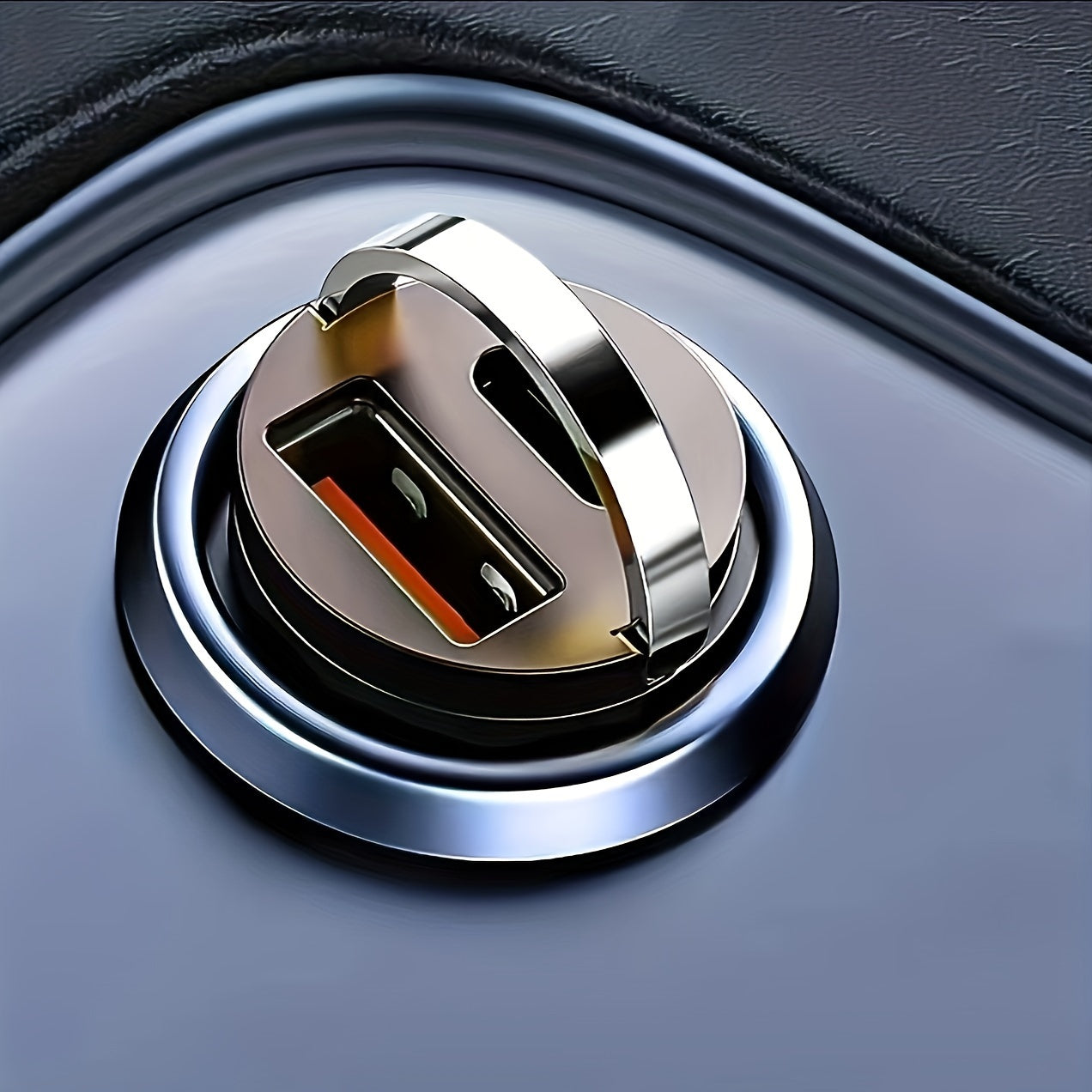 100W Dual Port Car Charger Fast Charging QC Type C Compact Lightweight Compatible with iPhone Galaxy Pixel