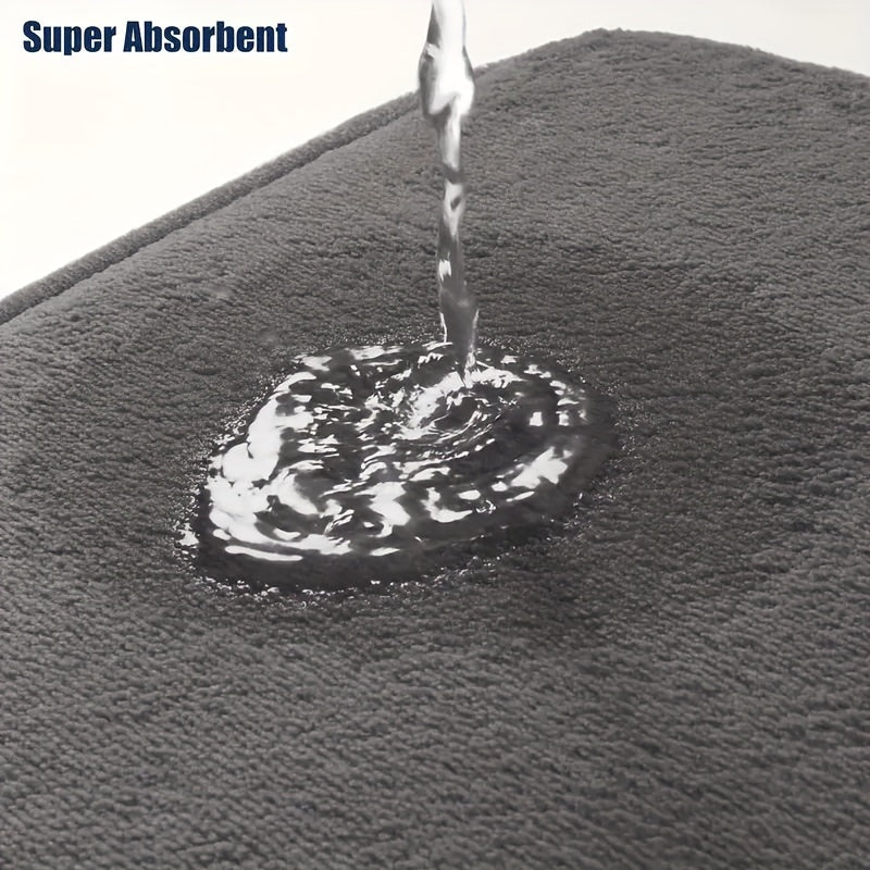 High-Density 25D Sponge Bath Mat with Soft Starfish Shell Embossing Non-Slip Absorbent for Bathtubs Showers