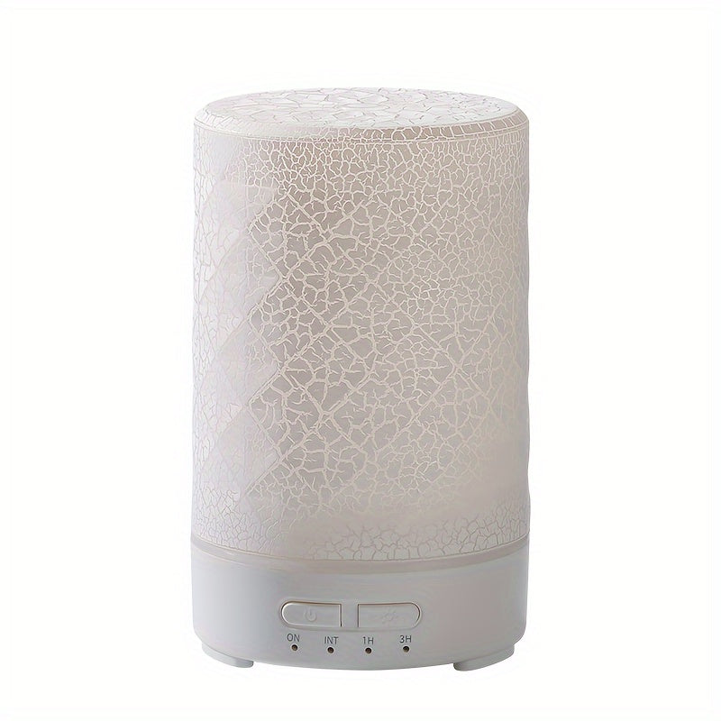 Difusor de aroma mini de 150ml, humidificador de aire con aceites esenciales y luces LED