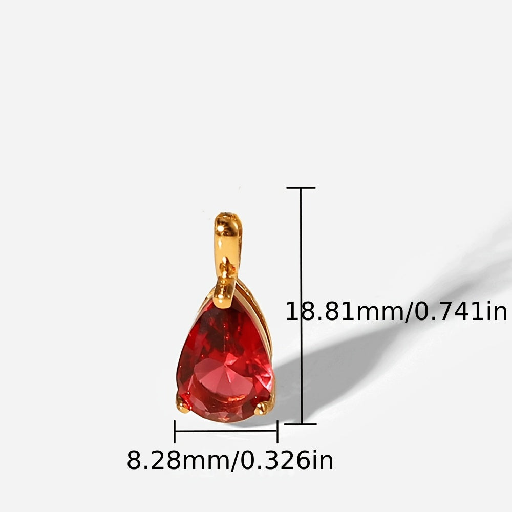 Unga moʻljallangan shaxsiylashtirilgan tugʻilgan toshli taqinchoq, beshgacha 18K oltin qoplangan tugʻilgan toshlar bilan