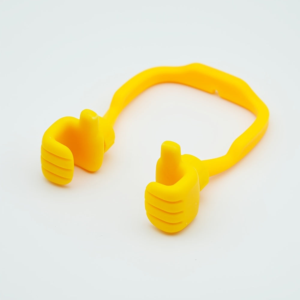 Adjustable Phone Holder with 360° Rotation, Portable Desktop Stand, Sturdy Plastic