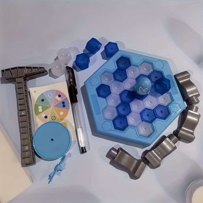 "Penguin Muz O'yinchoqini Himoya Qiling: Interaktiv O'yin va Yangi Ko'ngilocharlik Uchun Qiziqarli Muzni Qaytaruvchi Devor O'yini"