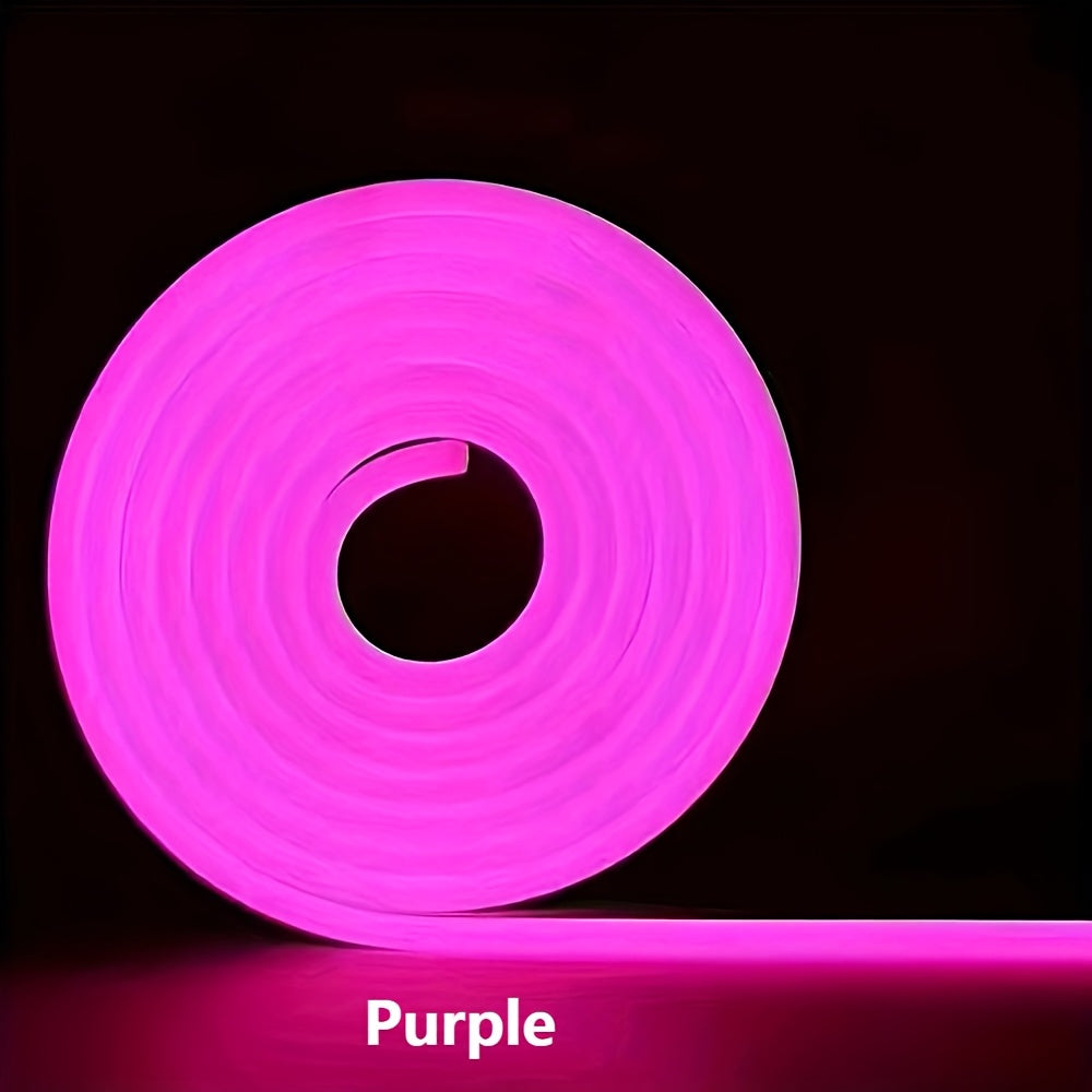 12V LED Neon Flexible Strip Light 5 Meter Indoor Outdoor Advertising Sign Ambient Lighting