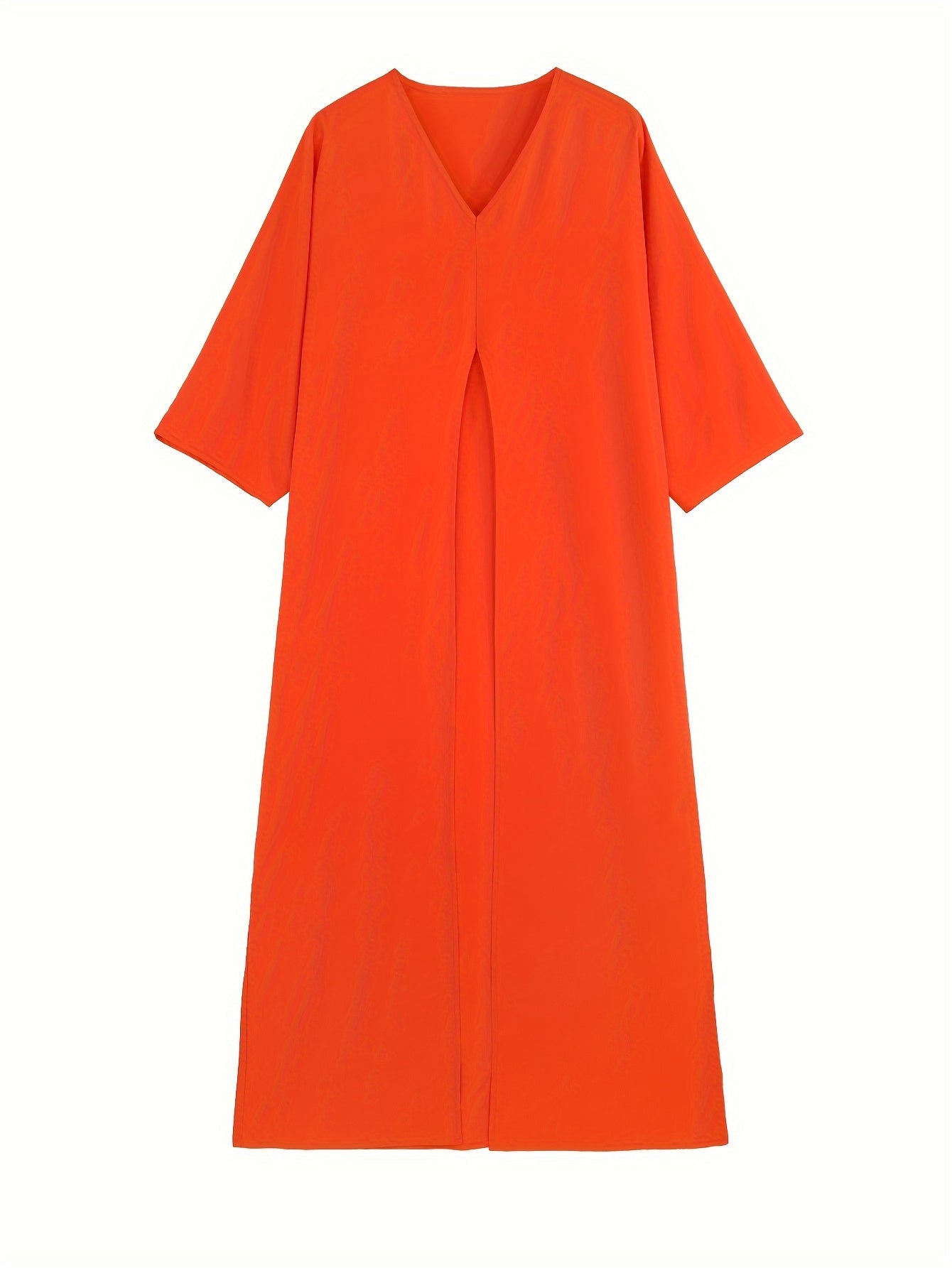 Women's Beach Cover-Up Set V-Neck Solid Polyester Elastane Machine Washable Spring Summer Fall