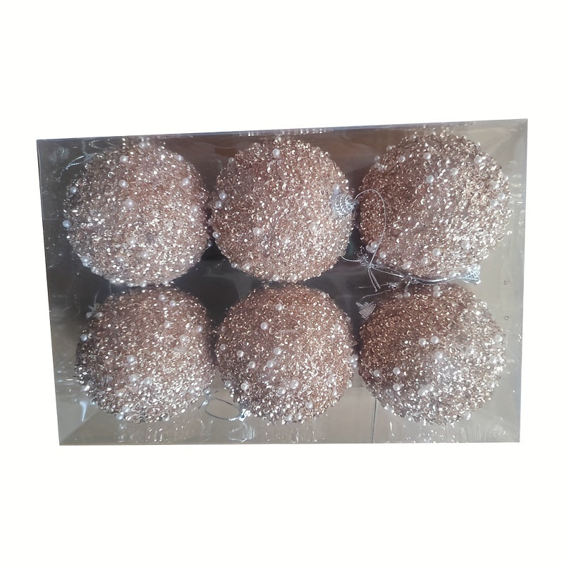 Christmas Balls Set for Holiday Decorations and Gifts, Cross-Border Party Venue Decor