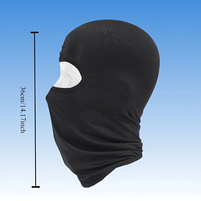 Men's Windproof Dustproof Full Face Mask Polyester for Motorcycle Skiing