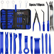 5Pcs Car Trim Removal Tool Set Nylon Upholstery Panel Remover Blue