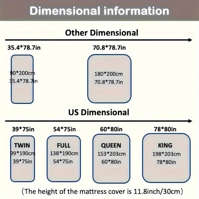 Suv o'tkazmaydigan matras himoyachisi - Yumshoq, qulay va tikuvli - Qattiq kulrang rang - Mashinada yuvish mumkin - Yotoqxona, mehmonxona, mehmonxona, kvartira yoki maktab uchun ideal