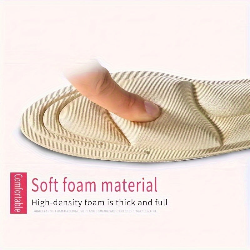 Women Breathable Shoe Insoles Anti-Slip Shock-Absorbing Cushions
