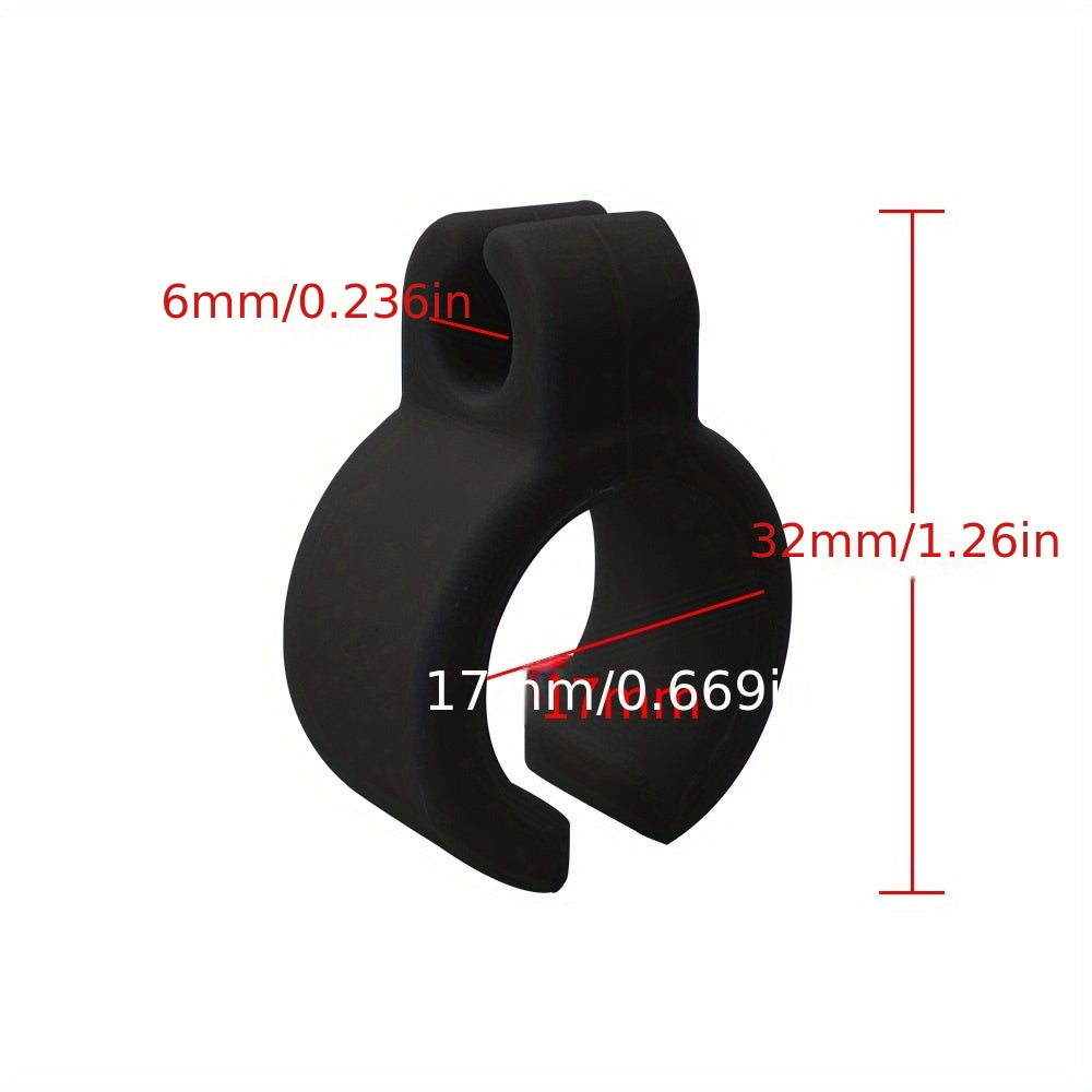 Unisex Silicone Finger Protector Ring for Cigarette Holding Smoking Accessory