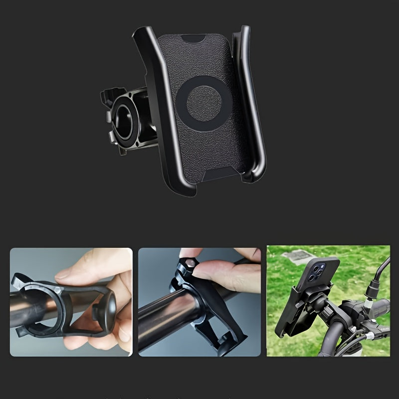 Universal Motorcycle Scooter Bike Mount Battery Navigation Phone Holder
