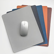 Artificial Leather Mouse Pad for Home Office and Student Use Black 9x7 Inches