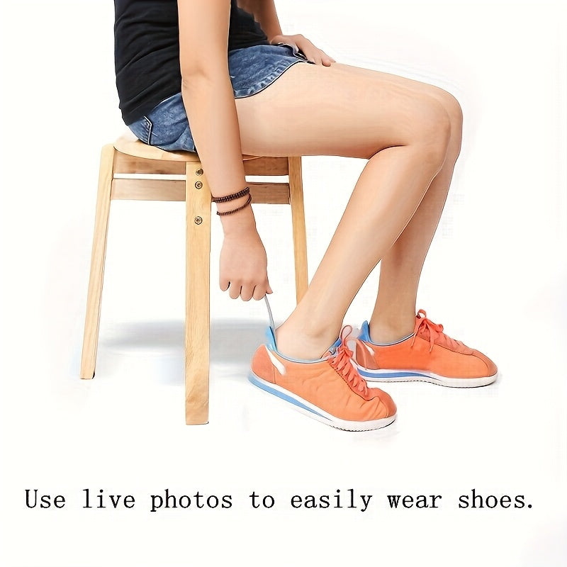 Stainless Steel Shoe Horn Shoe Lifter for Adults Durable Slip Aid