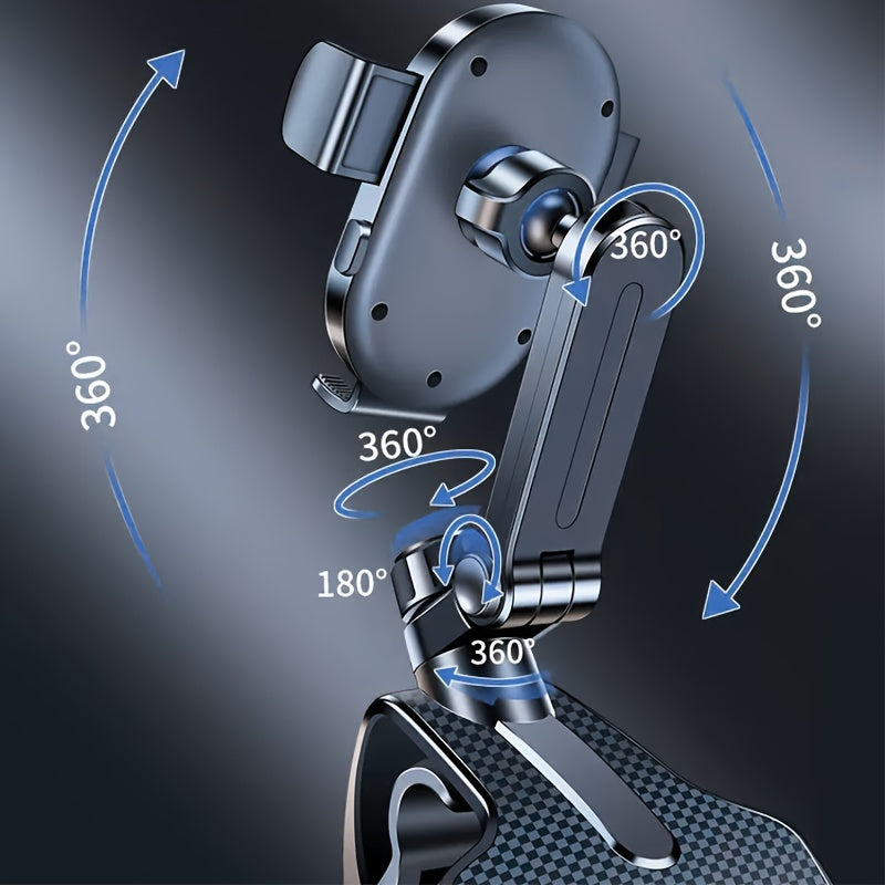 Soporte universal para teléfono de coche ABS ajustable para tablero antideslizante en forma de óvalo