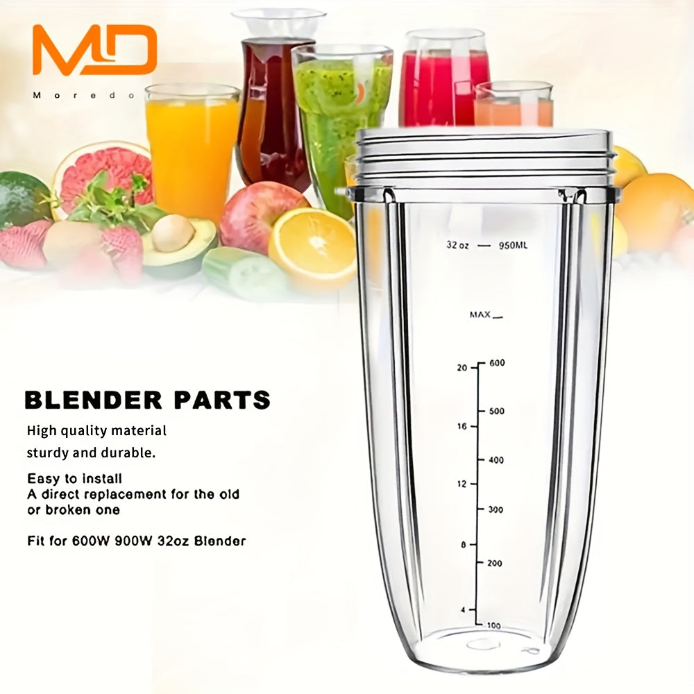 Taza de licuadora de 32oz/24oz/18oz de reemplazo para Nutri Bullet 600W 900W

Source:
Replacement 32oz/24oz/18oz Blender Cup for Nutri Bullet 600W 900W