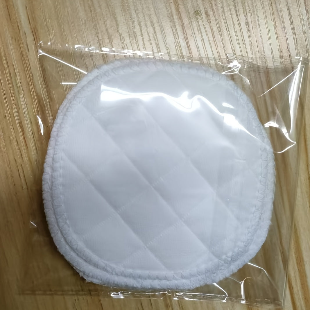 6 многоразовых прокладок для кормления из гипоаллергенного материала, с защитой от протечек, пастельных цветов и с застежкой на молнии