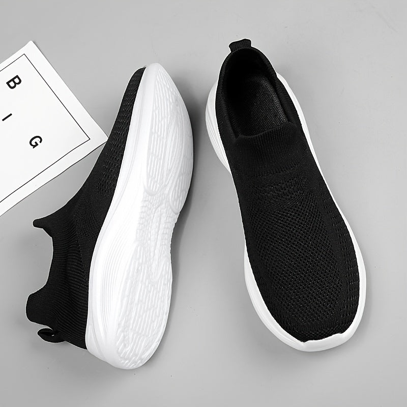 Zapatos ligeros y transpirables para hombre, fáciles de poner, para correr, hacer senderismo, acampar y usar durante todo el año