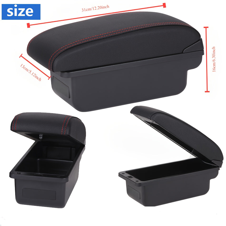 Органайзер для центральной консоли автомобиля для внедорожника, ABS, ящик для хранения с подстаканником