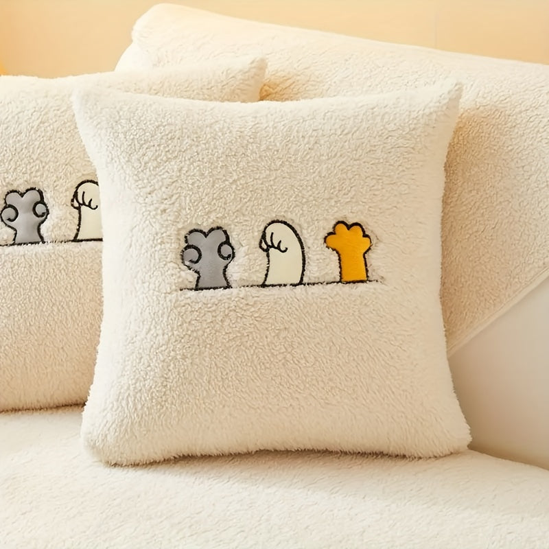 Плюшевый чехол на диван для собак, противоскользящий, защитный чехол для мебели