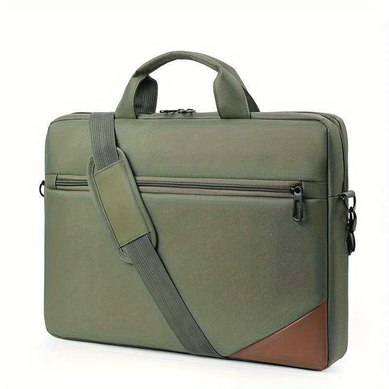 Men's Nylon Crossbody Laptop Bag for Business Commuters Notebook Carrier