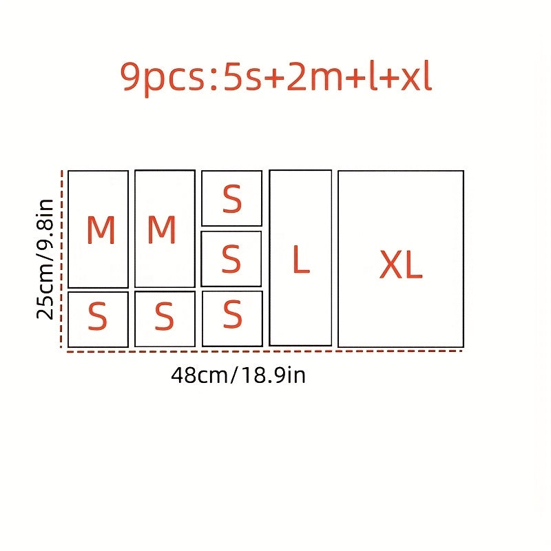 Conjunto de organizadores de almacenamiento de agua transparente de acrílico en 3, 7 u 8 piezas para almacenamiento de cosméticos y artículos de tocador