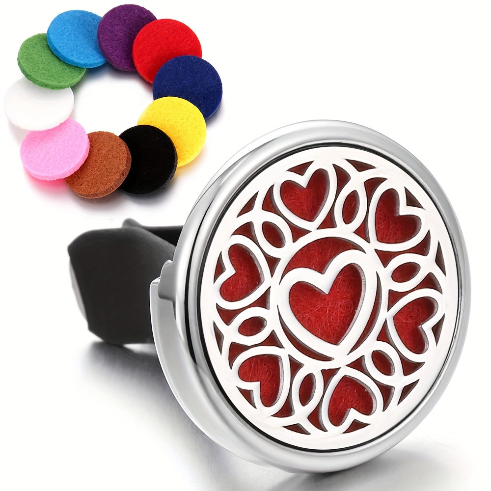 Car Interior Air Freshener Clip Aromatherapy Diffuser Car Vent Clip with Pads