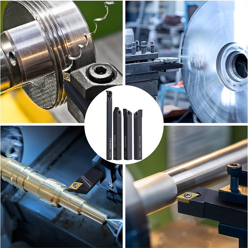 21pcs Lathe Turning Tools Set with Carbide Inserts and 16mm Handle