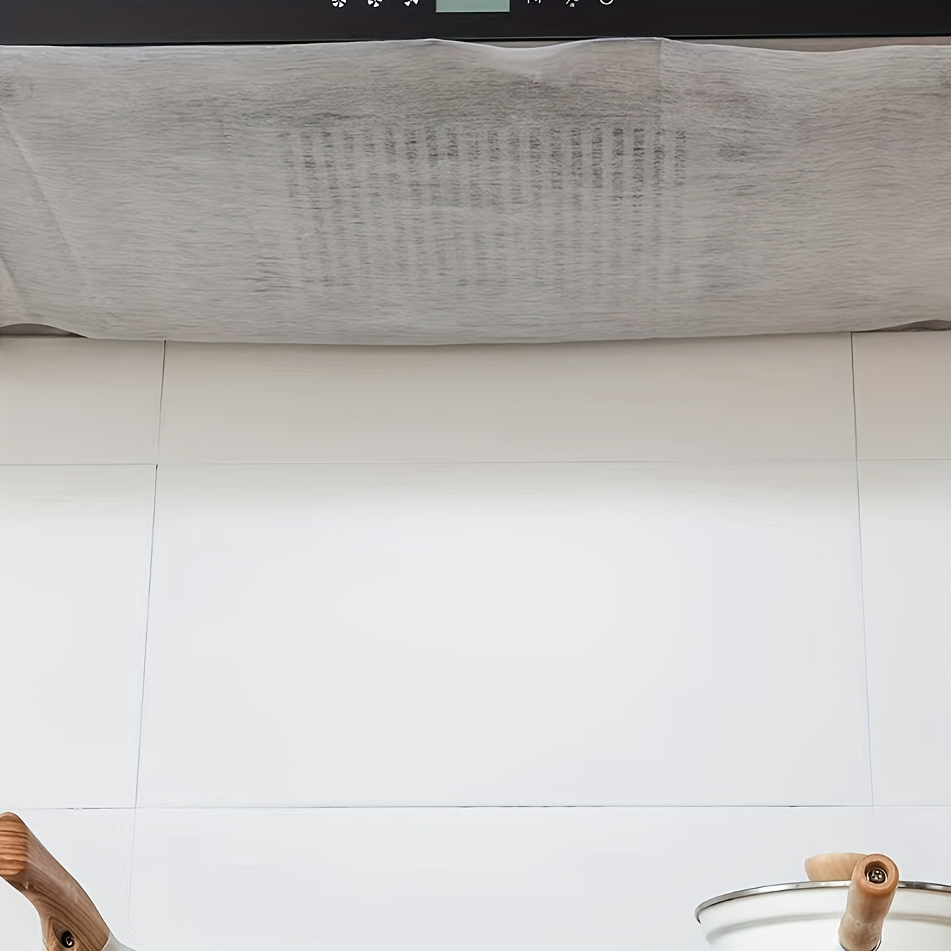 12pcs Self-Cleaning Kitchen Range Hood Filter Screens for Oil Suction