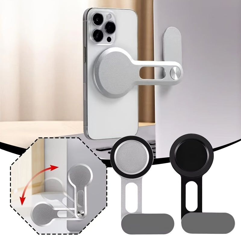 Magnetic Phone Holder for Desktop and Laptop Aluminum Alloy Folding Screen Mount