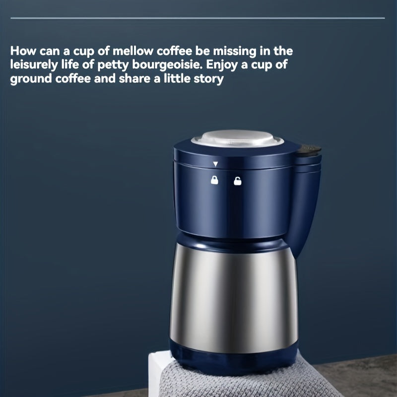 Electric Grain Grinder for Household Use, Coffee Beans, Herbs, Fine Grinding