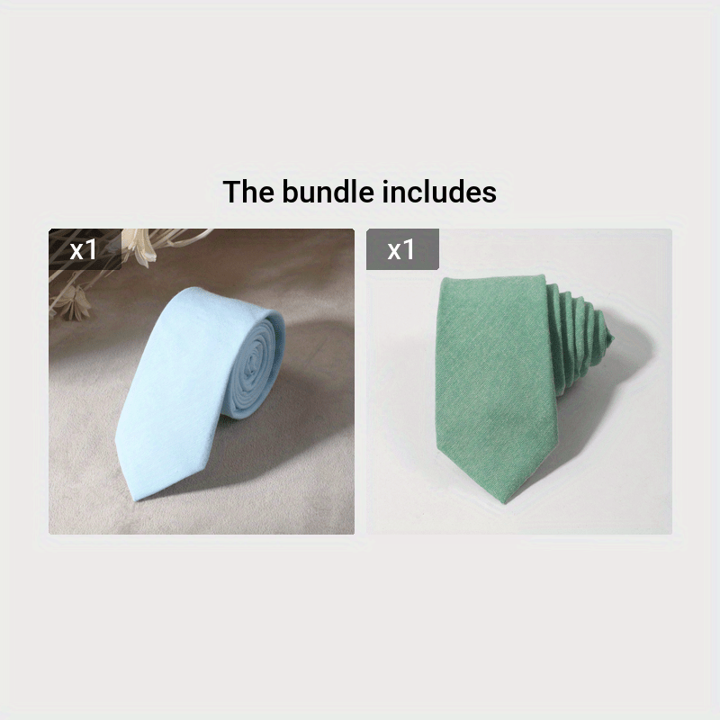 Men's Fashion Tie with Plaid and Solid Colors Encrypted Line Pattern