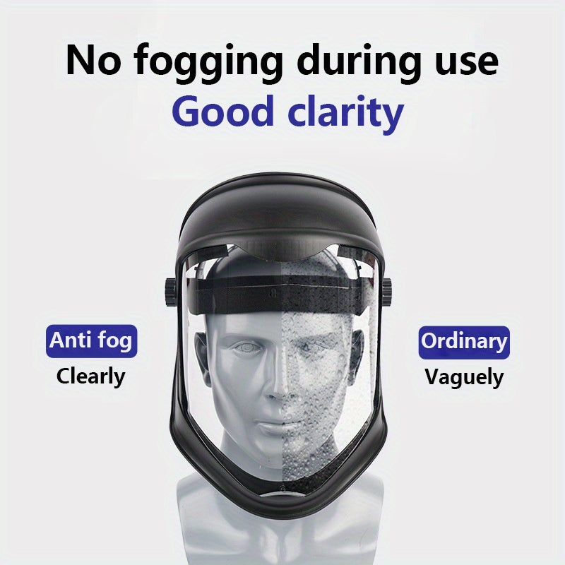 Full Face Safety Mask with PVC Screen for Gardening and Forestry Tasks